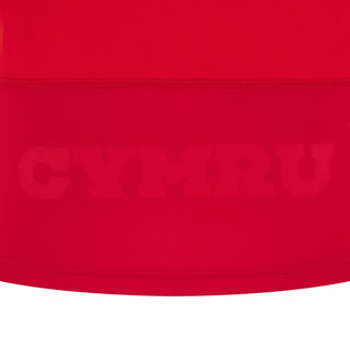 Macron Wales WRU 2025/26 Mens LS Home Cotton Rugby Shirt