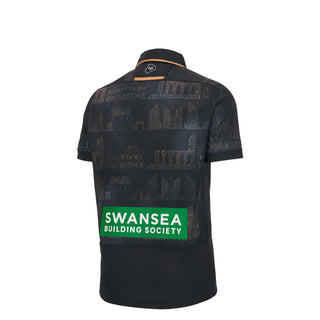 Macron Ospreys Rugby 2026/27 Kids Home Rugby Shirt