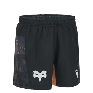 Macron Ospreys Rugby 2026/27 Kids Home Rugby Shorts