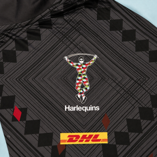 Castore Harlequins 2023/24 Mens Rugby 1/4 Zip Top