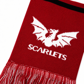 Castore Scarlets Rugby 2024/25 Knitted Scarf