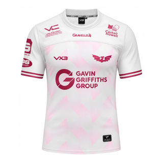 VX3 Scarlets 2026/27 Mens Euro Rugby Shirt