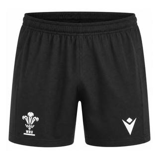 Macron Wales WRU 2026/27 Mens Training Rugby Shorts