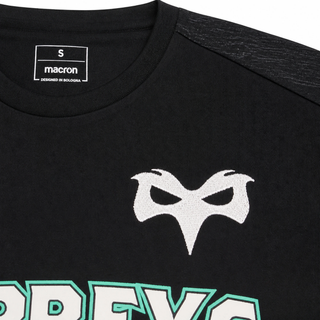 Macron Ospreys Rugby 2026/27 Mens Cotton T-Shirt
