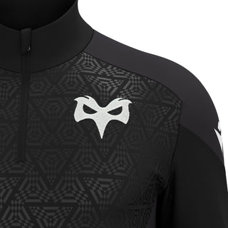 Macron Ospreys Rugby 2026/27 Mens Training 1/4 Zip Top