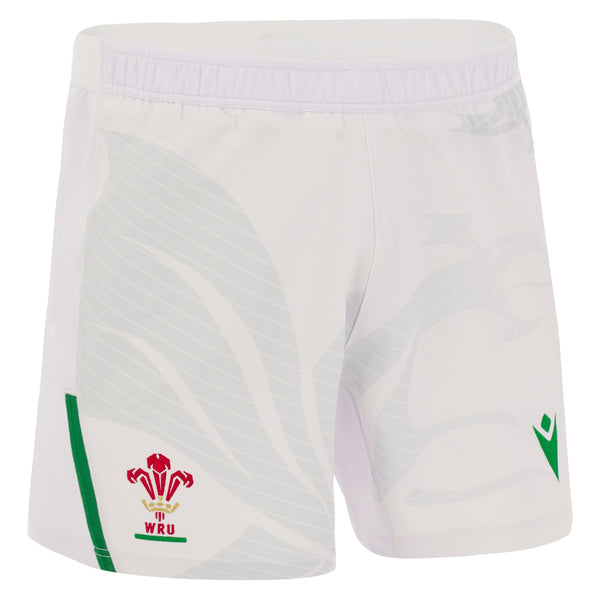 Macron Wales Rugby WRU 22/23 Mens Away Commonwealth Games Shorts