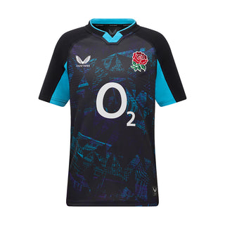 Castore England RFU 2025/26 Kids Away Rugby Shirt