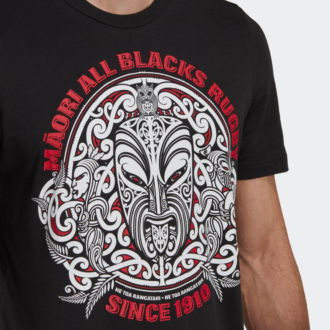 Adidas Maori All Blacks Mens Graphic T-Shirt