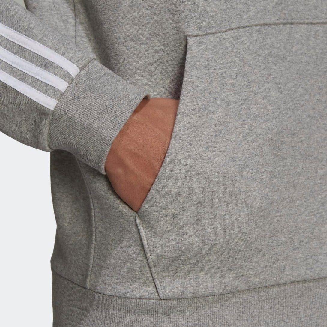 Adidas Mens Essentials 3-Stripe Hoody