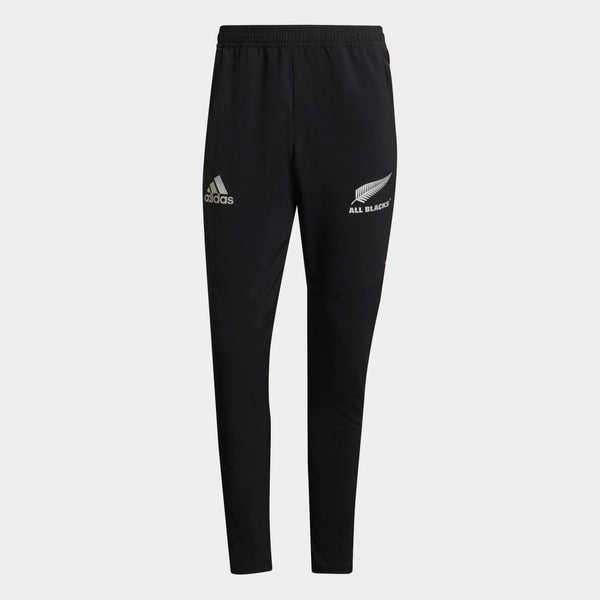 Adidas Mens New Zealand All Blacks Rugby Presentation Tracksuit Bottoms