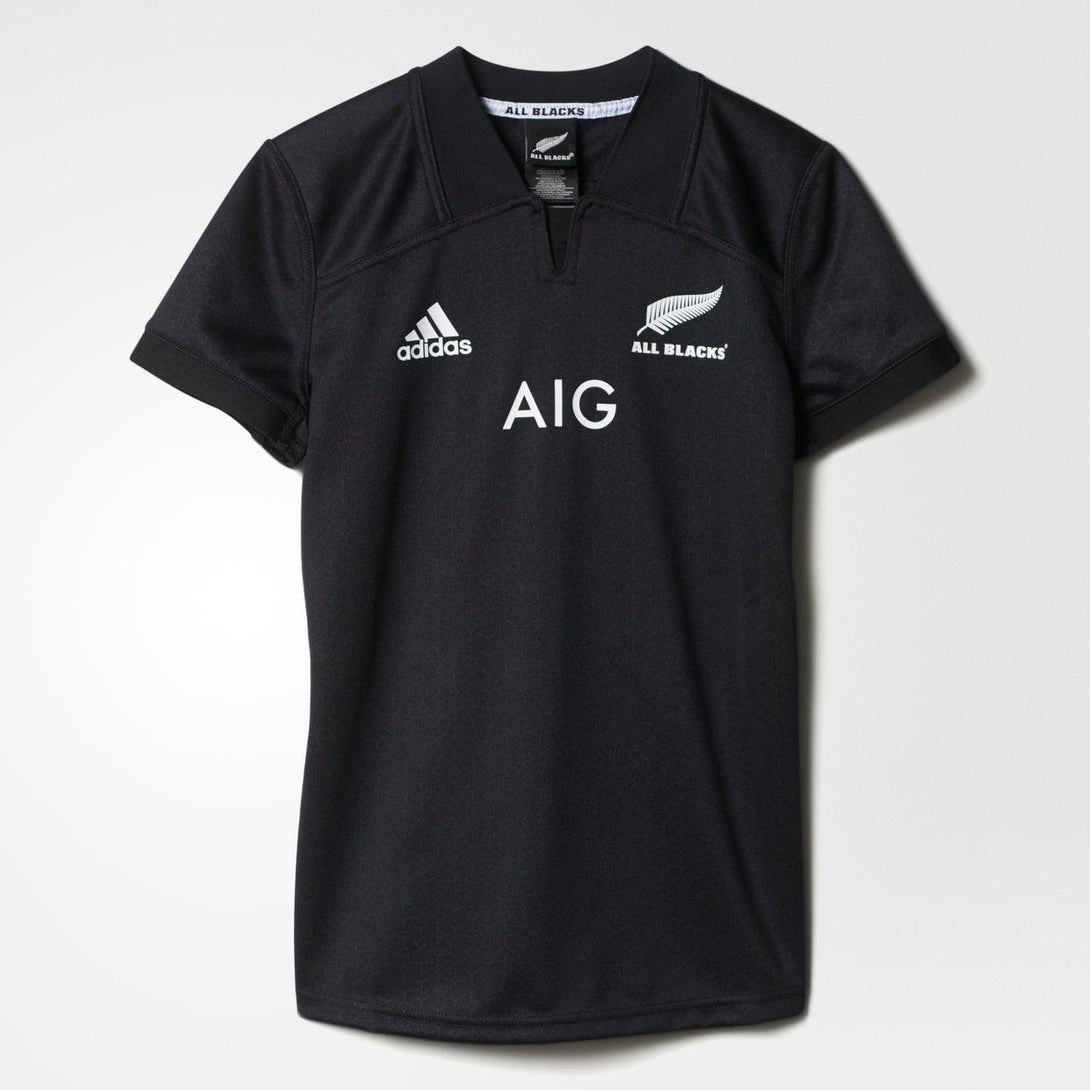 adidas Womens All Blacks Home Rugby Shirt