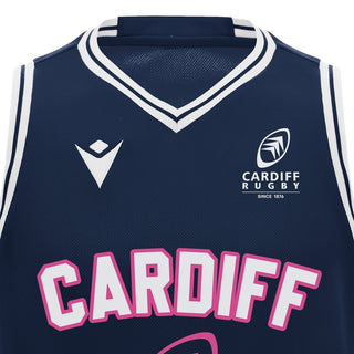 Macron Cardiff Rugby 2024/25 Mens Training Basketball Vest