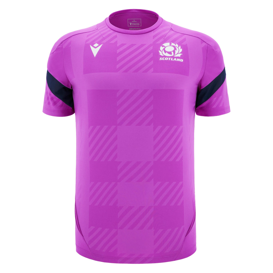 Macron Scotland SRU 2025/26 Mens Poly Training T-Shirt