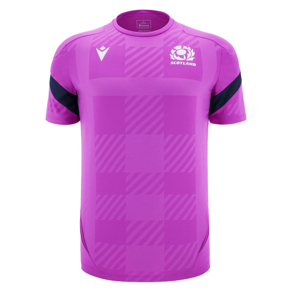Macron Scotland SRU 2025/26 Mens Poly Training T-Shirt