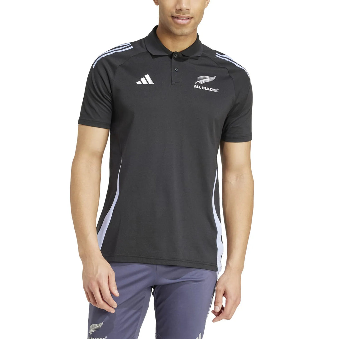 adidas All Blacks New Zealand Adults Rugby Polo Shirt