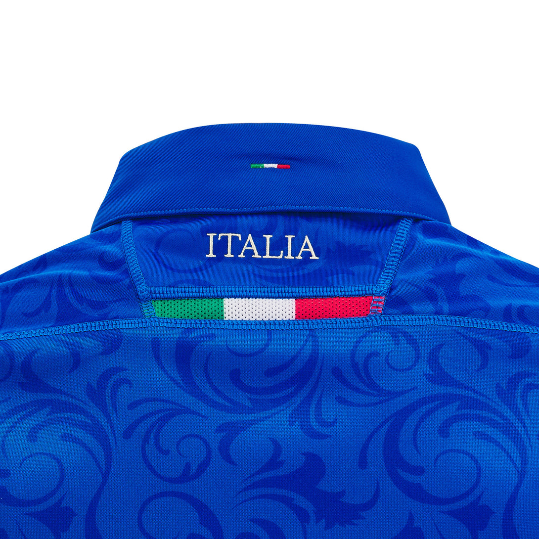 Macron Italy FIR 2024/25 Adults Home Rugby Shirt