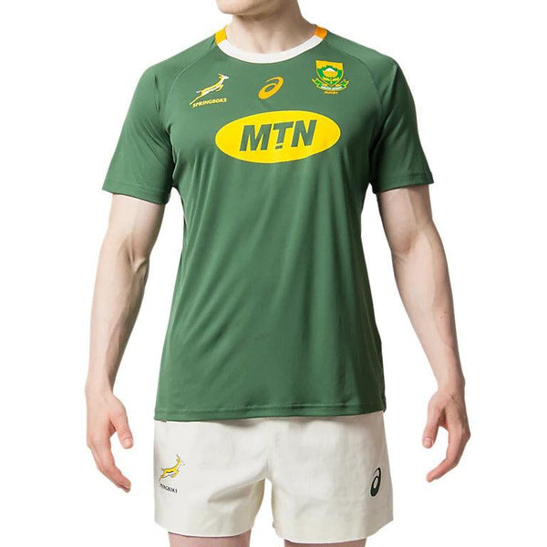ASICS South Africa Springboks Mens Home Fan T-Shirt