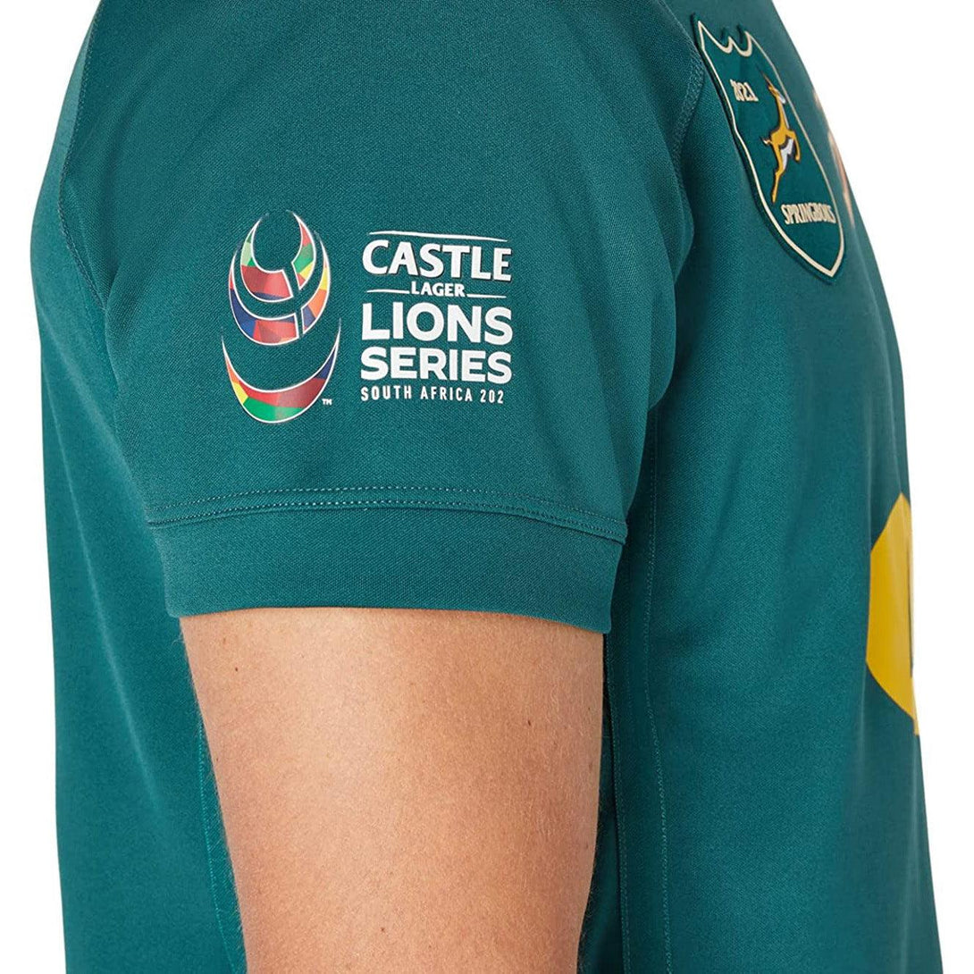 ASICS South Africa Springboks Mens Lions Series Home Rugby Shirt