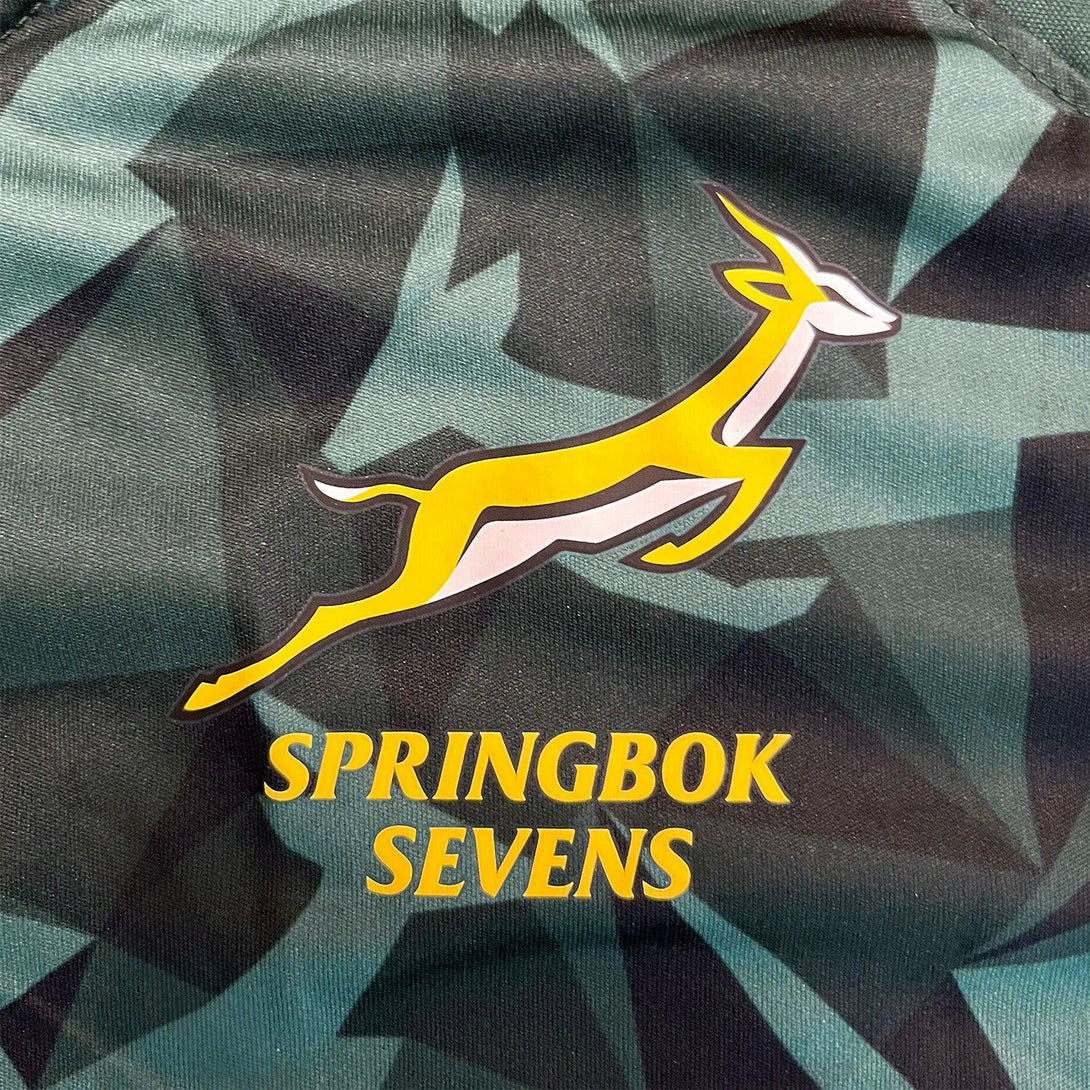 ASICS South Africa Springboks Sevens Mens Home Rugby Shirt 