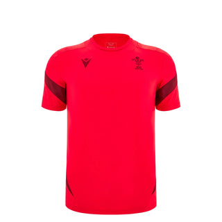 Macron Wales WRU 2025/26 Kids Players Training T-Shirt
