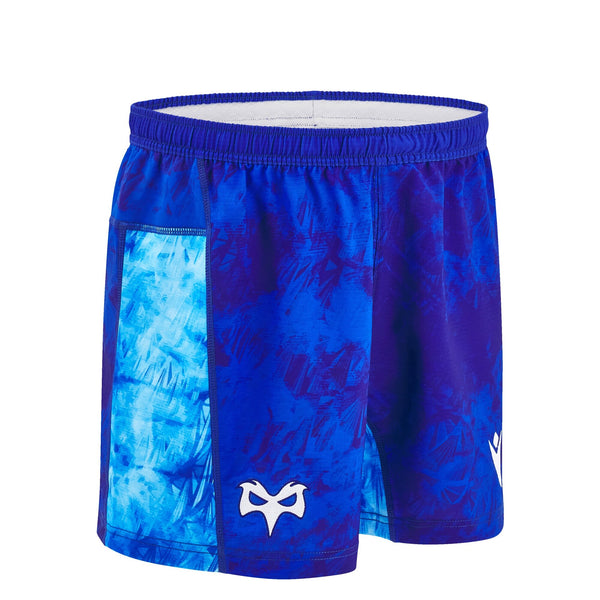 Macron Ospreys Rugby 2024/25 Kids Euro Rugby Shorts