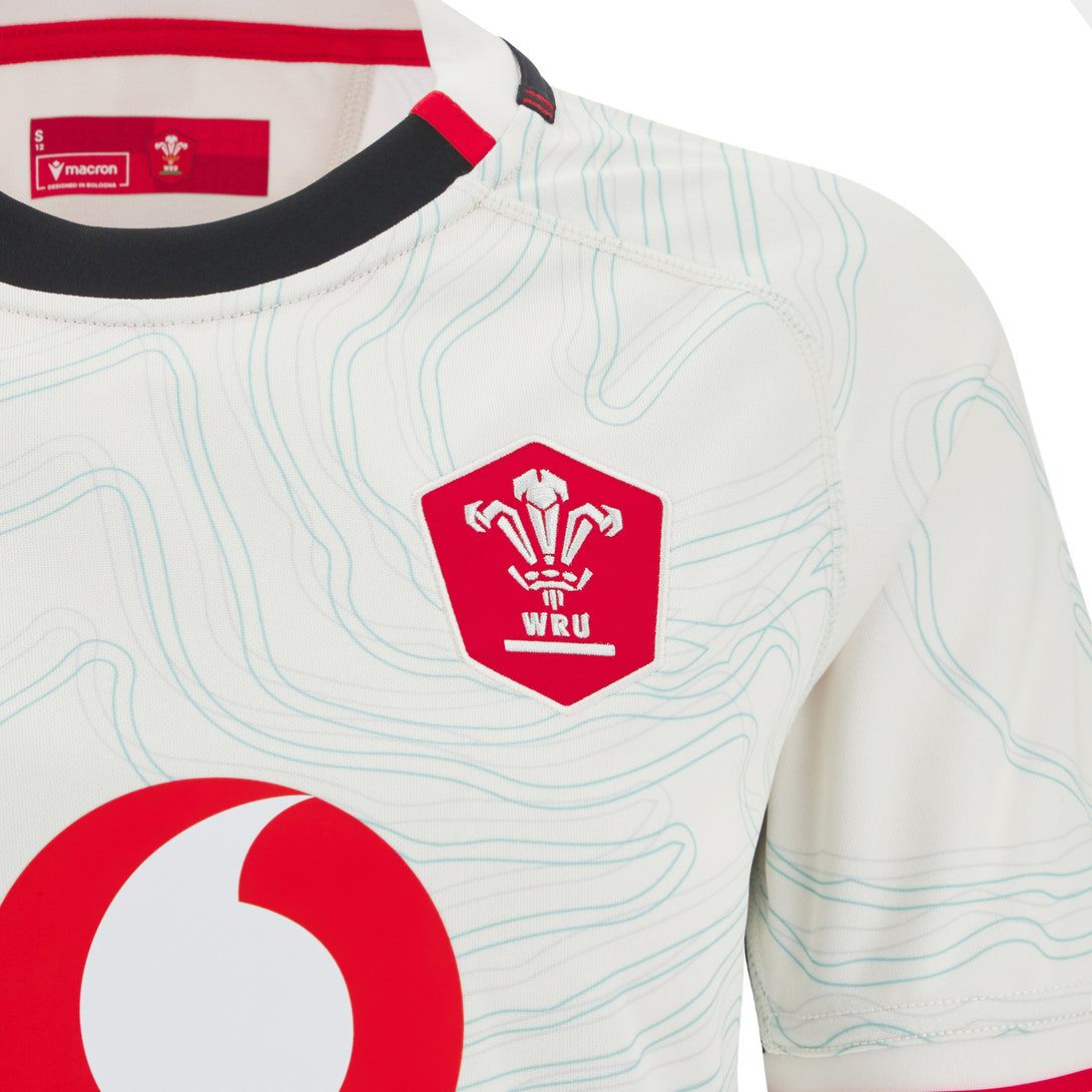 Macron Wales WRU 2025/26 Womens Away Rugby Shirt