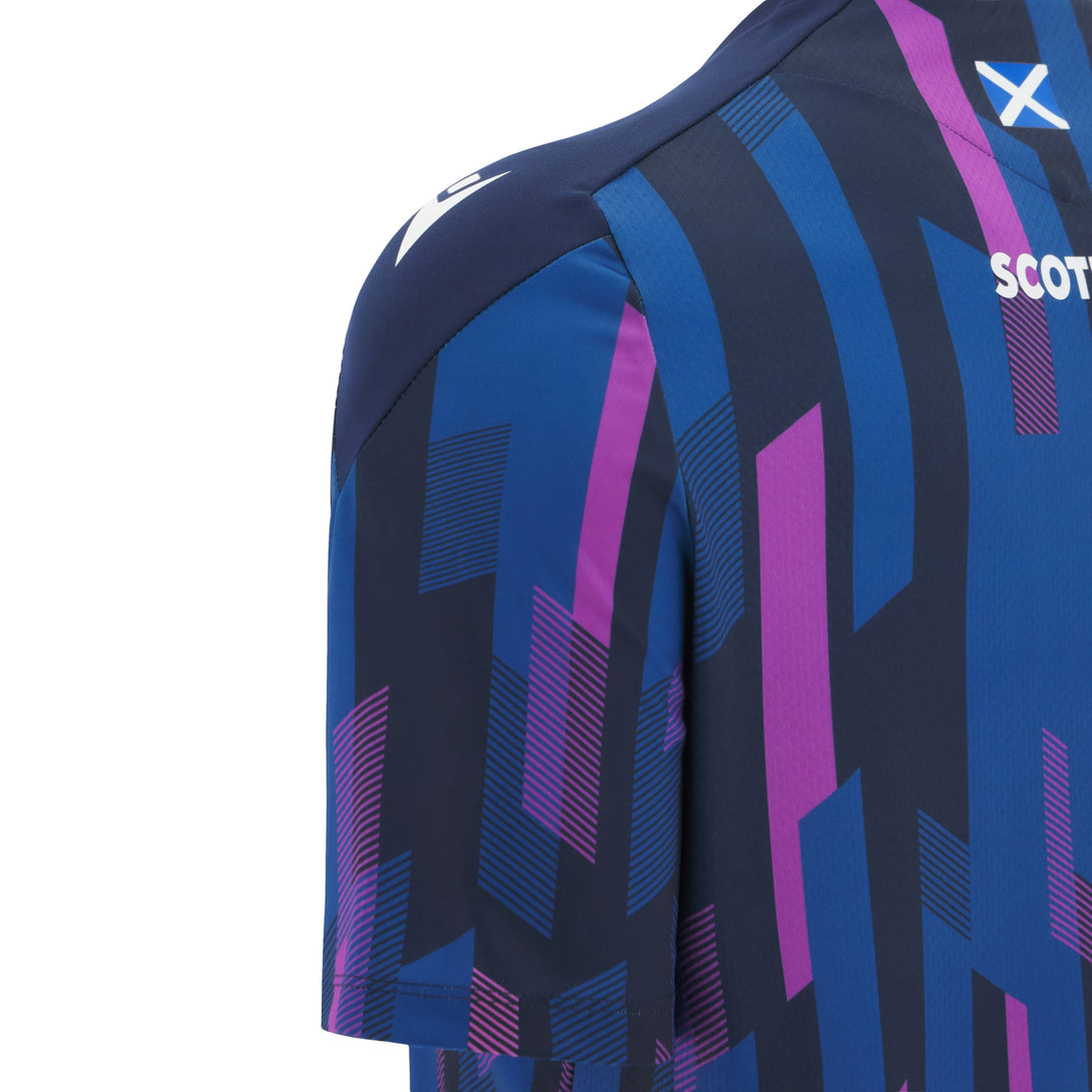 Macron Scotland SRU 2025/26 Mens Warm Up Training T-Shirt