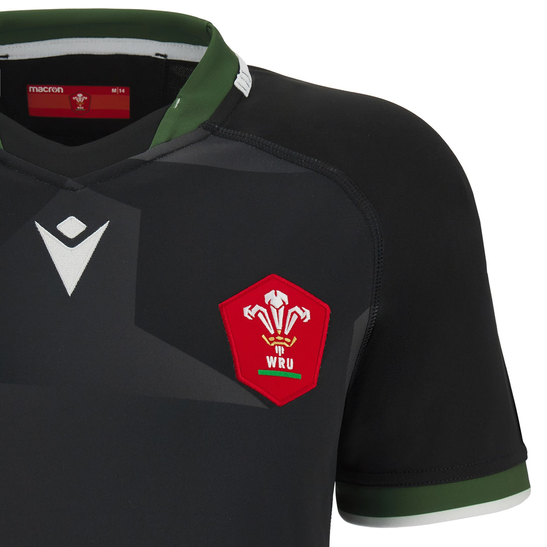 Macron Wales WRU 22/23 Womens Away Rugby World Cup Shirt