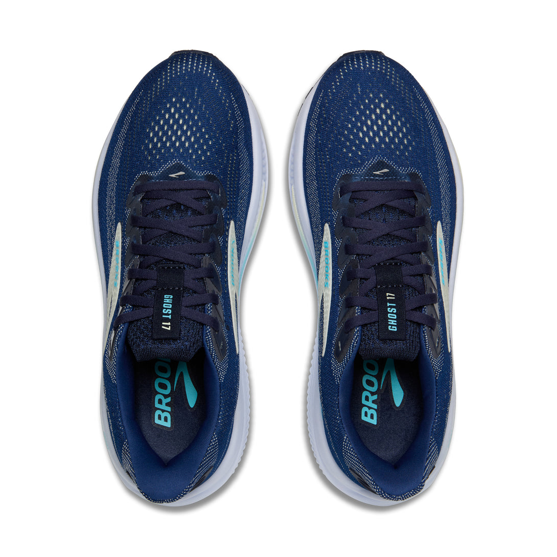 Brooks Ghost 17 Womens 1D Wide Road Running Shoes