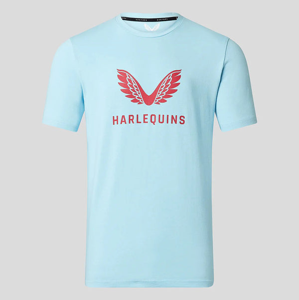 Castore Harlequins Mens Logo T-Shirt