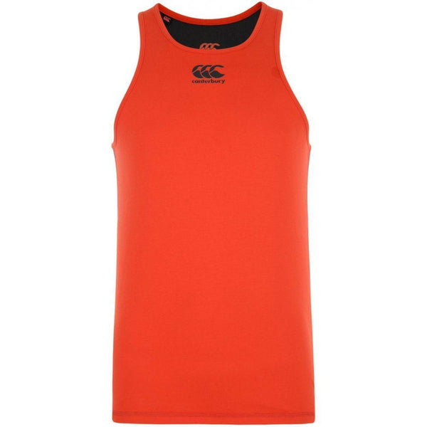 Rugby Heaven Canterbury Mercury Tcr Singlet Adults Phantom/Flame Scarlet Ss14 Singlet - www.rugby-heaven.co.uk