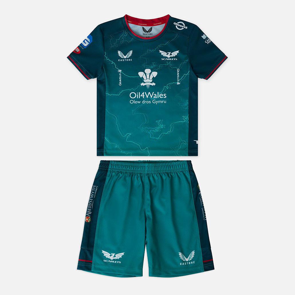 Castore Scarlets Toddler Away Rugby Kit