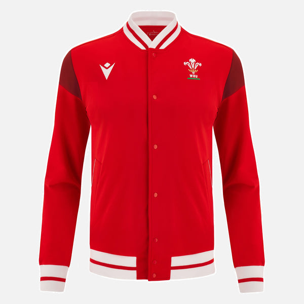 Macron Adults Wales WRU 23/24 6 Nations Anthem Jacket