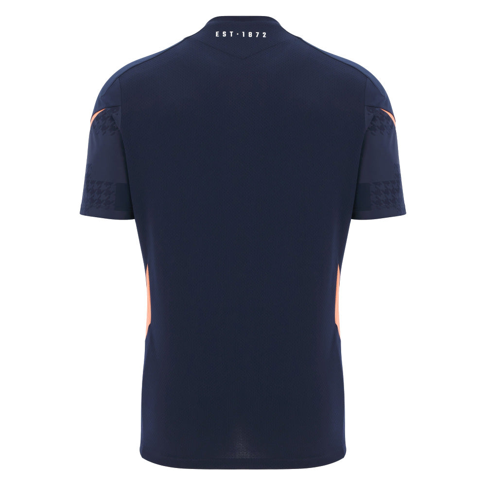 Macron Edinburgh Rugby 2025/26 Mens Training Poly T-Shirt