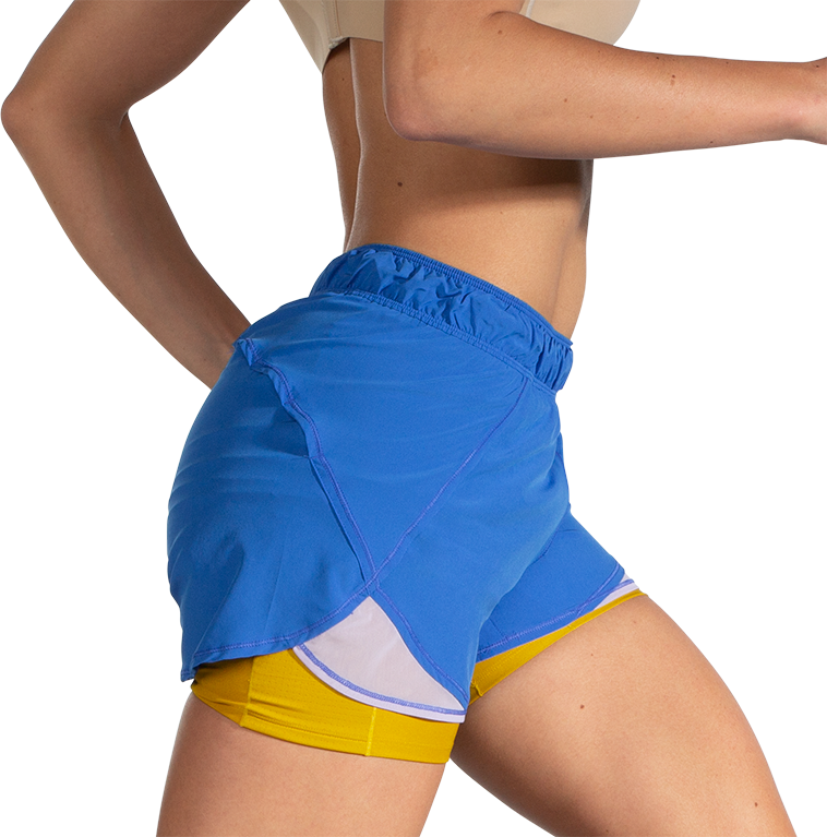 Brooks Chaser 5" 2 in 1 Womens Running Shorts