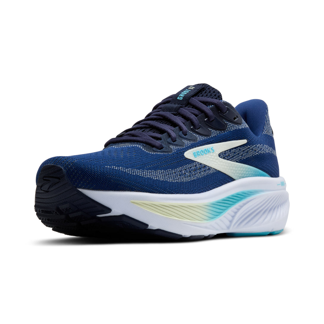Brooks Ghost 17 Womens 1D Wide Road Running Shoes