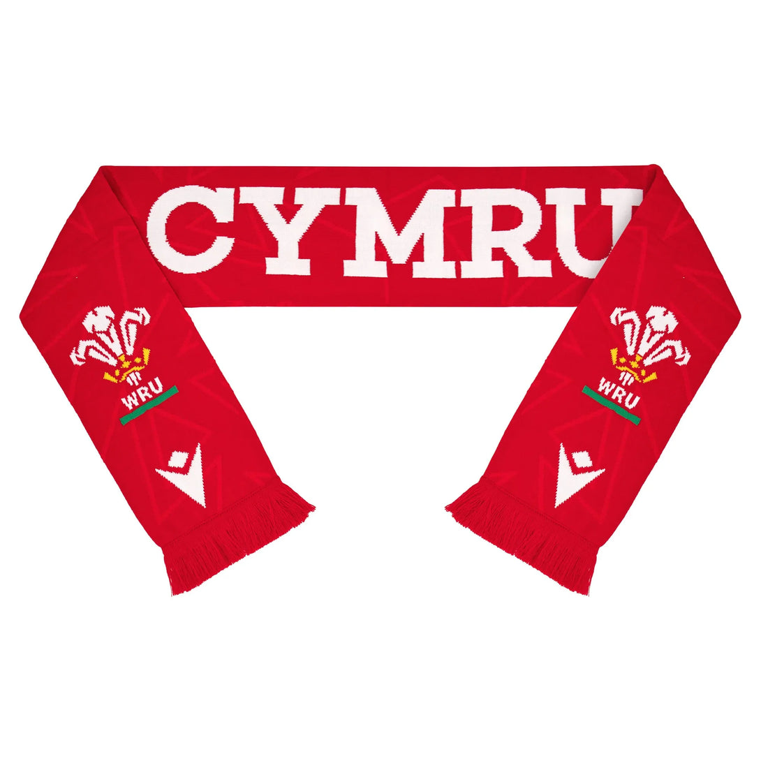 Macron Wales WRU 2024/25 Double Layer Scarf