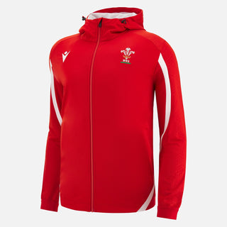 Macron Wales Official WRU 22/23 Mens Rugby Anthem Jacket