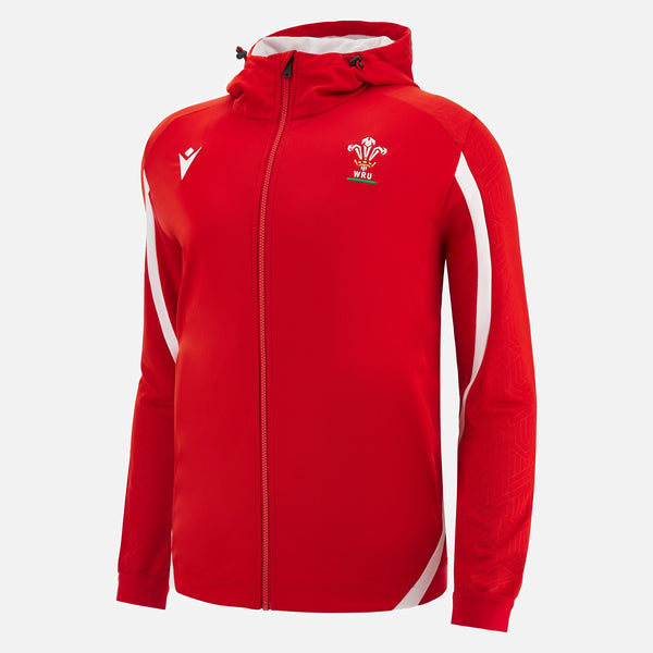 Macron Wales Official WRU 22/23 Mens Rugby Anthem Jacket