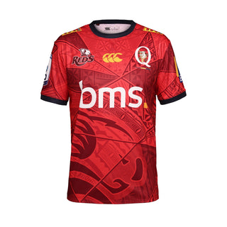 Canterbury Queensland Reds 2026 Mens Pasifika Warm Up T-Shirt