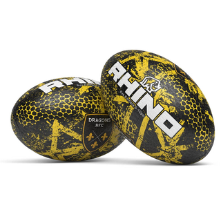 Rhino Dragons RFC Graffiti Rugby Ball