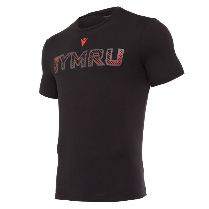 Macron Wales WRU 20 Mens Travel Leisure T-shirt