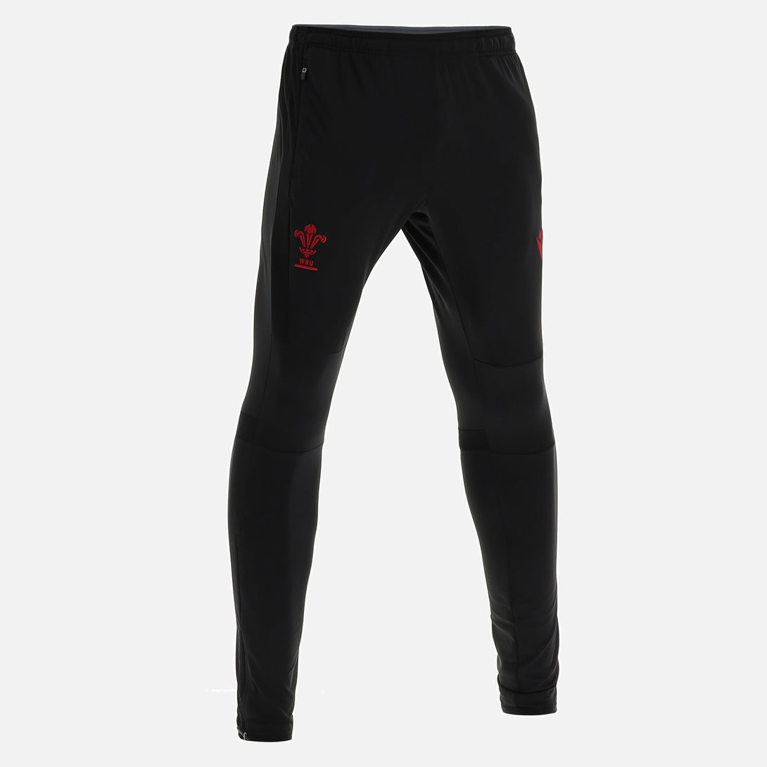 Macron Wales WRU Adults Rugby Training Fitted Pants