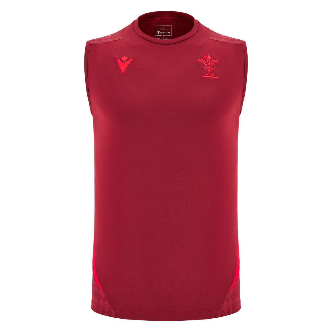 Macron Wales WRU 2025/26 Mens Players Training Vest