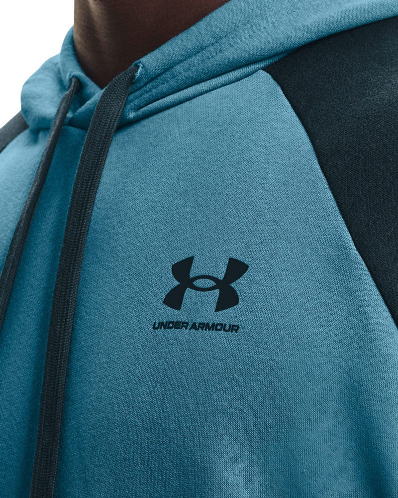 Under Armour Mens Rival Fleece Colourblock Hoody