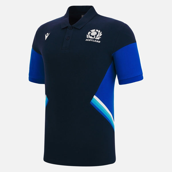 Macron Scotland Mens Cottonpoly Player Polo