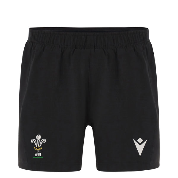 Macron Wales Rugby WRU 2024 Kids Training Shorts