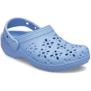 Crocs Classic Floral Cut Out Toddlers Clogs
