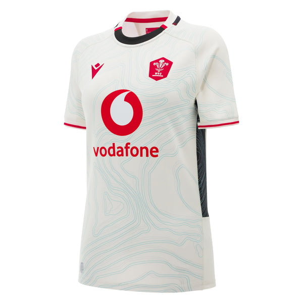 Macron Wales WRU 2025/26 Womens Away Rugby Shirt