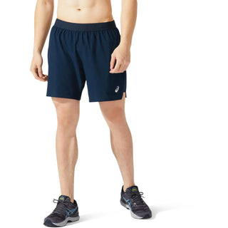 ASICS Mens 2-in-1 7" Road Shorts